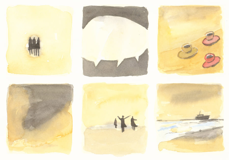 Alltag Alltag Graphic Novel Artwork