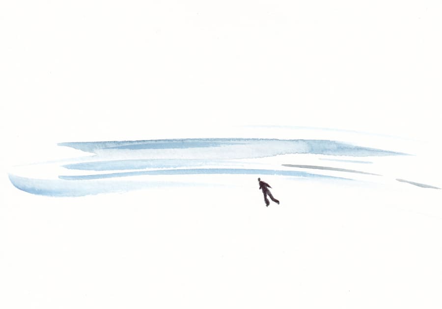 Der Wind vom Mont Ventoux Graphic Novel Artwork