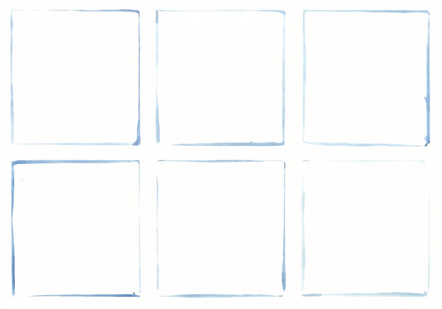Leere Panels Graphic Novel Artwork