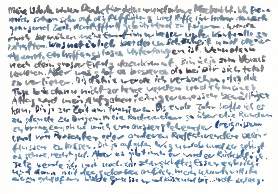 Liebesbrief Mai-Art Postkunst Artwork