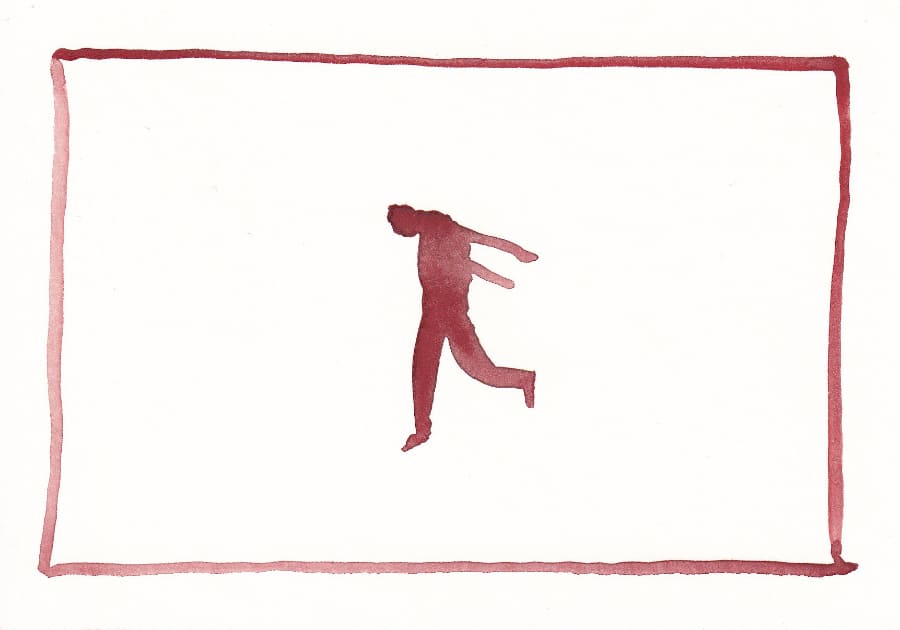 Postkarte Postkarte Mail-Art Artwork