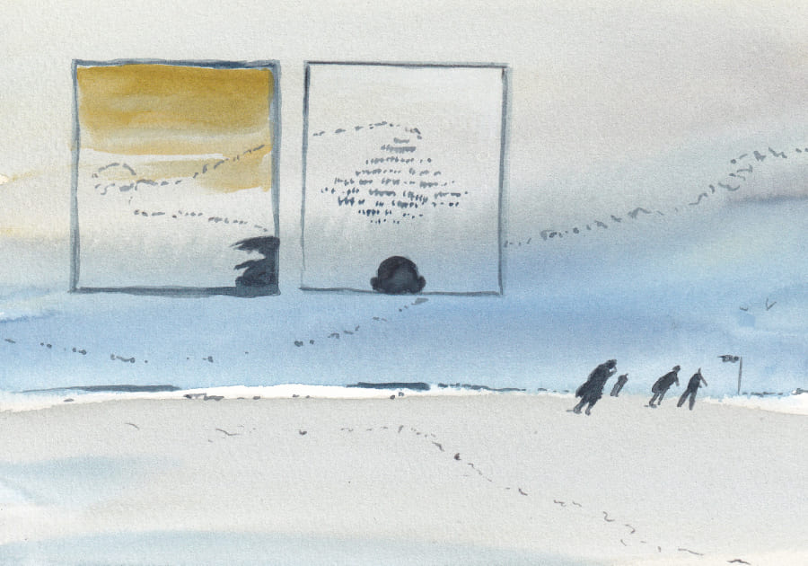 Sequenzen am Meer Sequenzen am Meer Graphic Novel Artwork