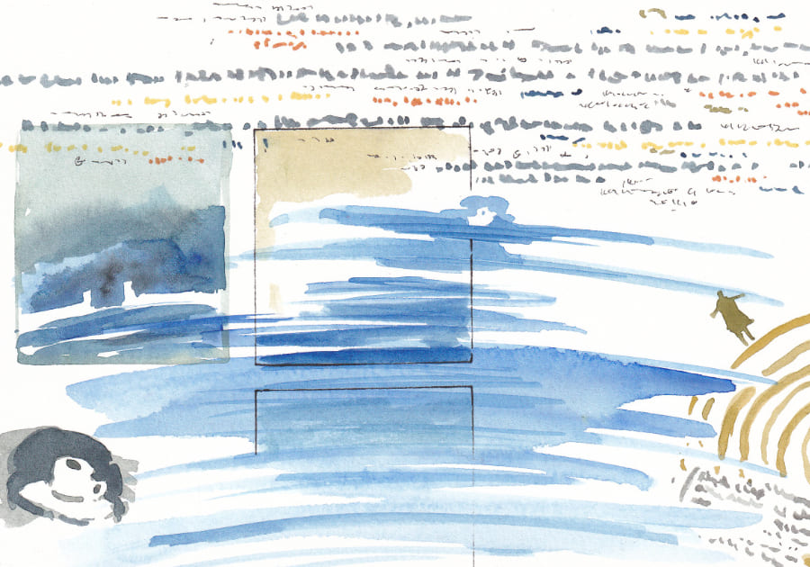 Aquarell Aquarell Graphic Novel Artwork